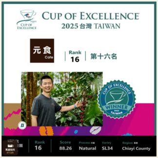 2025 COE 卓越杯｜臺灣｜RANK 16｜第十六名｜日曬
